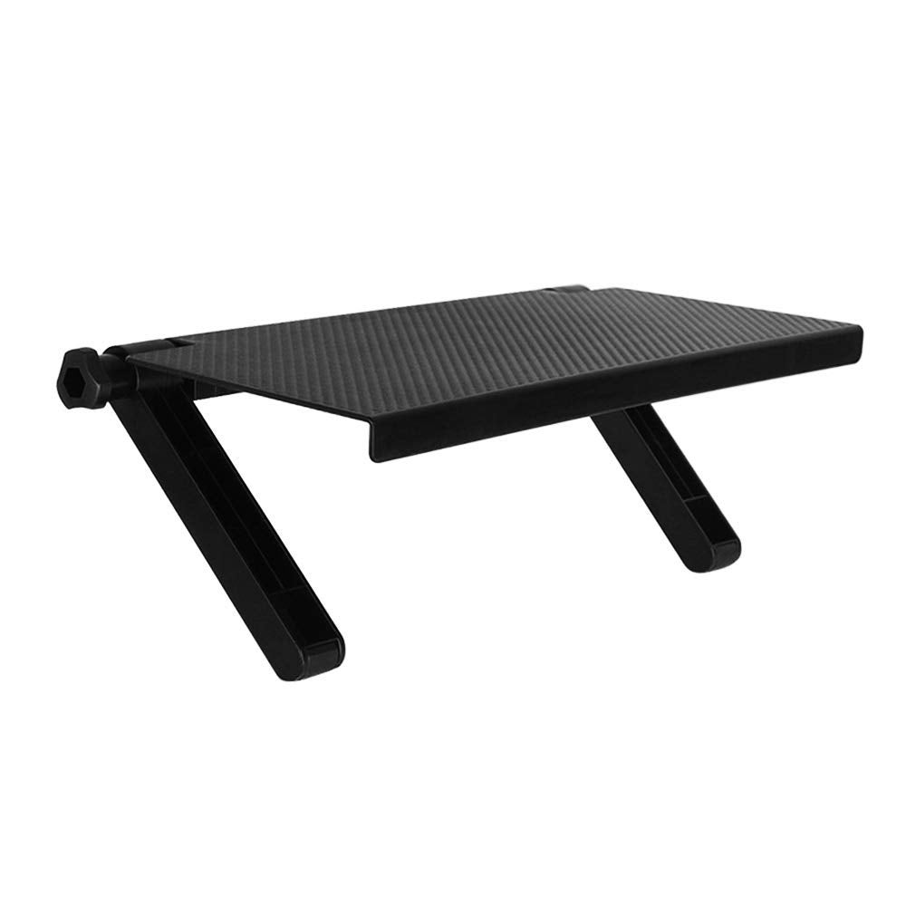 13 Inch Adjustable Screen Top Shelf Organizer for TV Computer Monitor Flat Screen, Large TV Mount Top Shelf Used to Place Soundbar Cable Box Speakers Apple TV Play-Station Camera Frames Remote